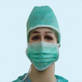 Disposable surgical face mask